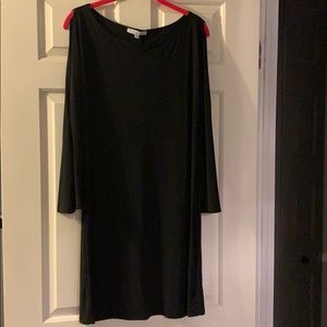 Black cocktail dress